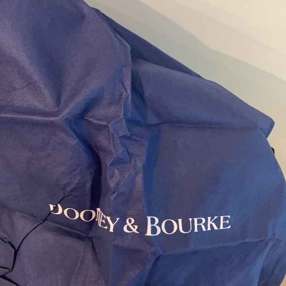 DOONEY AND BOURKE PEBBLE GRAIN NAVY SATCHEL - Picture 7 of 14